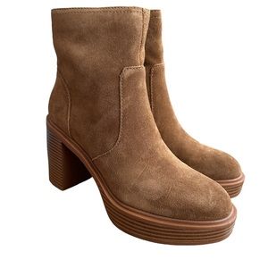 Dolce Vita Dark Brown Suede Boots - Size 8.5- NWB